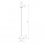 Подвесной светильник Nowodvorski Zenith S Terracotta (Cерия Zenith S, Цвет Терракот) арт. 11490