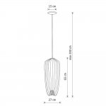 Подвесная люстра Nowodvorski Pumpkin S Terracott (Cерия Pumpkin S, Цвет Терракот) арт. 11496