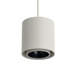 Подвесной светильник Nowodvorski Point Duo Silk Gray (Cерия Point Duo, Цвет Шелковый серый) арт. 11513