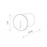 Встраиваемый светильник Nowodvorski Abby Led Black (Cерия Abby Led, Цвет Черный) арт. 11528