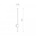 Уличный настенный светильник Nowodvorski Orla Led S Black (Cерия Orla Led S, Цвет Черный) арт. 11548