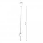 Уличный настенный светильник Nowodvorski Orla Led M Sand (Cерия Orla Led M, Цвет Песочный) арт. 11552