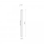 Уличный настенный светильник Nowodvorski Isla Led Black (Cерия Isla Led, Цвет Черный) арт. 11553