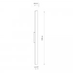 Уличный настенный светильник Nowodvorski Demi Led M Sand (Cерия Demi Led M, Цвет Песочный) арт. 11556