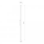 Уличный настенный светильник Nowodvorski Demi Led L Sand (Cерия Demi Led L, Цвет Песочный) арт. 11560