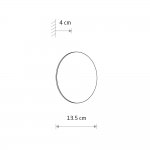 Уличный настенный светильник Nowodvorski Aria Led S Black (Cерия Aria Led S, Цвет Черный) арт. 11562