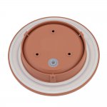 Уличный настенный светильник Nowodvorski Aria Led M Brick red (Cерия Aria Led M, Цвет Кирпично-красный) арт. 11567