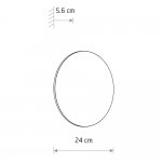 Уличный настенный светильник Nowodvorski Aria Led L Black (Cерия Aria Led L, Цвет Черный) арт. 11568