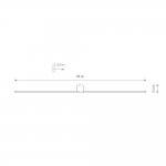 Настенный светильник Nowodvorski Spin Led M White (Cерия Spin Led M, Цвет Белый) арт. 11586