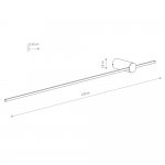 Настенный светильник Nowodvorski Saber Led Silk Olive L White (Cерия Saber Led Silk Olive L, Цвет Белый) арт. 11590