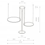 Подвесная люстра Nowodvorski Circolo Led White (Cерия Circolo Led, Цвет Белый) арт. 11602