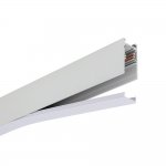 Подвесной/накладной шинопровод для магнитных треков Nowodvorski Lvm White (Cерия Lvm, Цвет Белый) арт. 11626