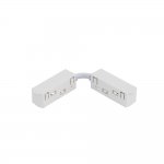 Коннектор для магнитных треков прямой Nowodvorski Lvm White (Cерия Lvm, Цвет Белый) арт. 11628