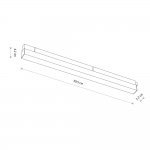 Трековый магнитный светильник Nowodvorski Lvm Line White (Cерия Lvm Line, Цвет Белый) арт. 11637