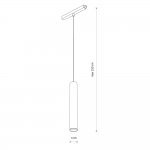 Трековый магнитный светильник Nowodvorski Lvm Roller White (Cерия Lvm Roller, Цвет Белый) арт. 11640