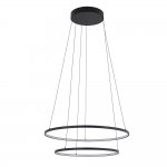 Подвесная люстра Nowodvorski Circolo Power Led Black (Cерия Circolo Power Led, Цвет Черный) арт. 11647