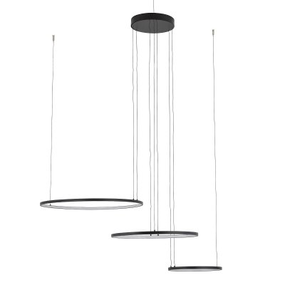 Подвесная люстра Nowodvorski Circolo Power Led Black (Cерия Circolo Power Led, Цвет Черный) арт. 11648