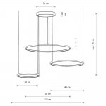 Подвесная люстра Nowodvorski Circolo Power Led White (Cерия Circolo Power Led, Цвет Белый) арт. 11649