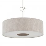 Подвесная люстра Nowodvorski Cedro L Beige (Cерия Cedro L, Цвет Бежевый) арт. 11666