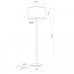 Торшер Nowodvorski Cedro Beige (Cерия Cedro, Цвет Бежевый) арт. 11667