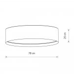 Потолочная люстра Nowodvorski Cedro L Beige (Cерия Cedro L, Цвет Бежевый) арт. 11672