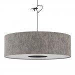 Подвесная люстра Nowodvorski Lago L Gray (Cерия Lago L, Цвет Серый) арт. 11675