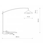 Торшер Nowodvorski Poise A Beige (Cерия Poise A, Цвет Бежевый) арт. 11686