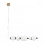 Подвесной светильник Nowodvorski Ceramic Led Gray/Brown/White (Cерия Ceramic Led, Цвет Серый/Коричневый/Белый) арт. 11699