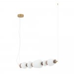 Подвесной светильник Nowodvorski Ceramic Led Gray/Brown/White (Cерия Ceramic Led, Цвет Серый/Коричневый/Белый) арт. 11699