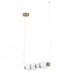 Подвесной светильник Nowodvorski Ceramic Led Gray/Brown/White (Cерия Ceramic Led, Цвет Серый/Коричневый/Белый) арт. 11700