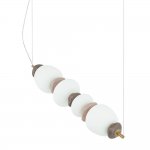 Подвесной светильник Nowodvorski Ceramic Led Gray/Brown/White (Cерия Ceramic Led, Цвет Серый/Коричневый/Белый) арт. 11700