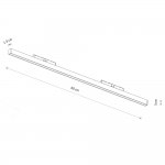 Трековый нано светильник Nowodvorski Nano Black (Cерия Nano, Цвет Черный) арт. 11721