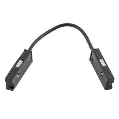 Коннектор для магнитных треков прямой Nowodvorski Nano Black (Cерия Nano, Цвет Черный) арт. 11735 Коннектор для магнитных треков прямой Nowodvorski Nano Black (Cерия Nano, Цвет Черный) арт. 11735
