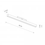 Трековый нано светильник Nowodvorski Nano Black (Cерия Nano, Цвет Черный) арт. 11743