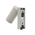 Настенный светильник Nowodvorski Fourty Wall Silk Gray (Cерия Fourty, Цвет Шелковый серый) арт. 11765