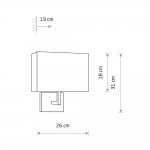 Бра Nowodvorski Hotel Mood Cream (Cерия Hotel Mood, Цвет Кремовый) арт. 11780