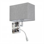 Бра Nowodvorski Hotel Mood Led Gray (Cерия Hotel Mood Led, Цвет Серый) арт. 11793