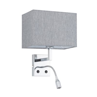 Бра Nowodvorski Hotel Mood Led Gray (Cерия Hotel Mood Led, Цвет Серый) арт. 11793 Бра Nowodvorski Hotel Mood Led Gray (Cерия Hotel Mood Led, Цвет Серый) арт. 11793