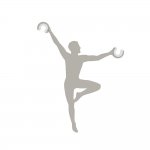 Держатель провода Nowodvorski Acrobat Silk Gray (Cерия Acrobat, Цвет Шелковый серый) арт. 11796