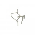 Держатель провода Nowodvorski Ballerina Silk Gray (Cерия Ballerina, Цвет Шелковый серый) арт. 11801