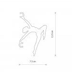 Держатель провода Nowodvorski Ballerina Umbra Gray (Cерия Ballerina, Цвет Темно-серый) арт. 11802