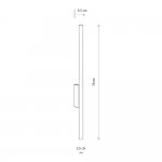 Настенный светильник Nowodvorski Laser Wall Satine Gold (Cерия Laser Wall, Цвет Сатиновое Золото) арт. 11814