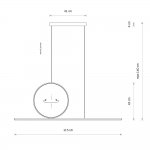 Подвесной светильник Nowodvorski Lineo Led Black (Cерия Lineo Led, Цвет Черный) арт. 11879