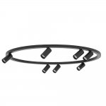 Потолочная люстра Nowodvorski Fourty Round VII Black (Cерия Fourty VII, Модель круглая, Цвет Черный) арт. 11944