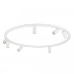 Потолочная люстра Nowodvorski Fourty Round VII White (Cерия Fourty VII, Модель круглая, Цвет Белый) арт. 11945