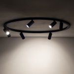 Потолочная люстра Nowodvorski Fourty Round VII Umbra Blue (Cерия Fourty VII, Модель круглая, Цвет Темно-синий) арт. 11947