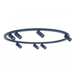 Потолочная люстра Nowodvorski Fourty Round VII Umbra Blue (Cерия Fourty VII, Модель круглая, Цвет Темно-синий) арт. 11947