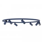 Потолочная люстра Nowodvorski Fourty Round VII Umbra Blue (Cерия Fourty VII, Модель круглая, Цвет Темно-синий) арт. 11947