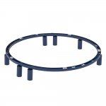 Потолочная люстра Nowodvorski Fourty Round VII Umbra Blue (Cерия Fourty VII, Модель круглая, Цвет Темно-синий) арт. 11947