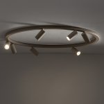 Потолочная люстра Nowodvorski Fourty Round VII (Cерия Fourty VII, Модель круглая, Цвет Бежевый) арт. 11948